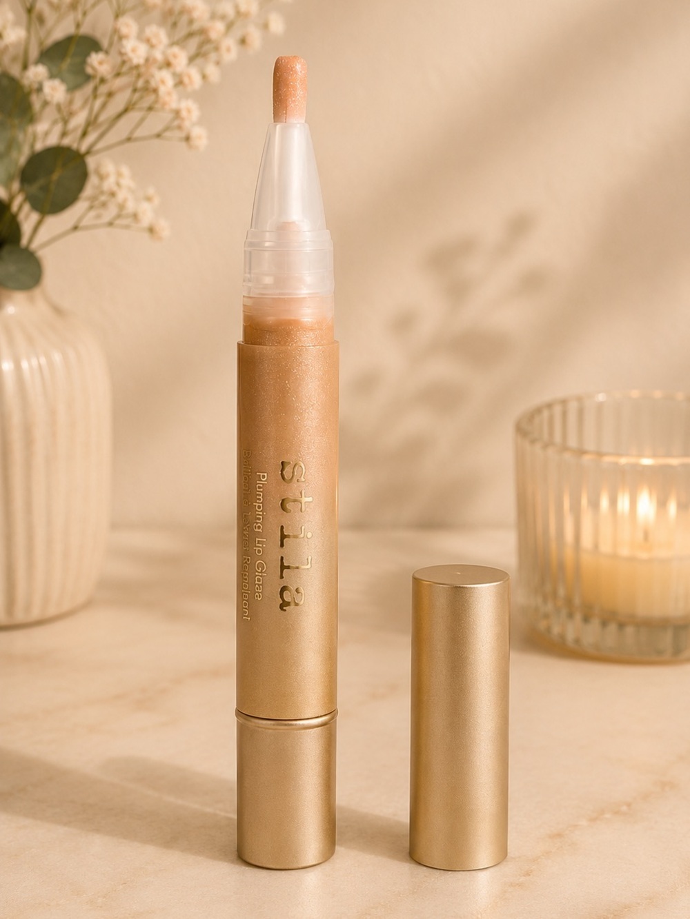 Stila Plumping Lip Glaze tubes -Clear - Picture 2 of 4